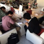 新スイーツ開発中。乞うご期待！！