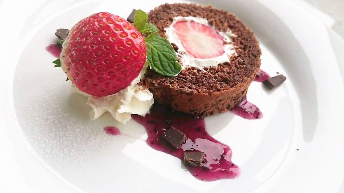 女子会に欠かせないスイーツもあります